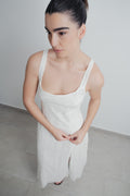 VESTIDO MIDI PERFORADO