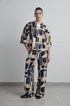 Bedruckte Bluse