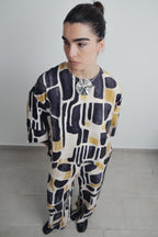 Bedruckte Bluse