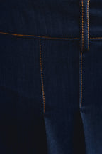 BERMUDA FLUIDA EFECTO DENIM