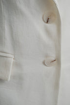 BLAZER AUS ROHEM LEINEN