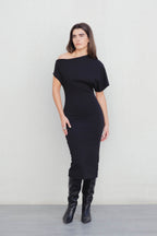VESTIDO ASIMETRICO