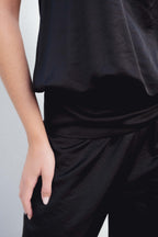 Satin-Neckholder-Top