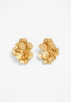 Gold Leaf Earrings - Botanical Inspired Gold Leaf