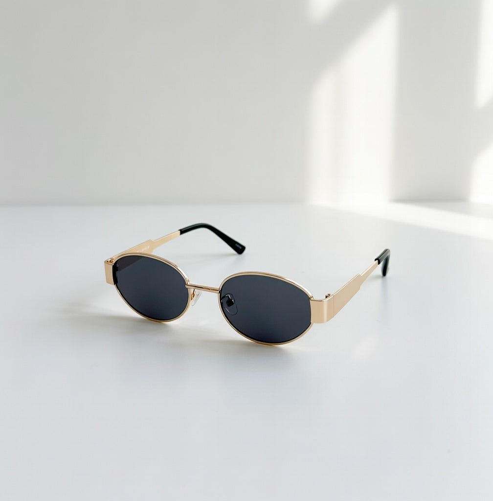 Gafas de Sol Ovaladas Metalic – Reflejo Metálico Futurista