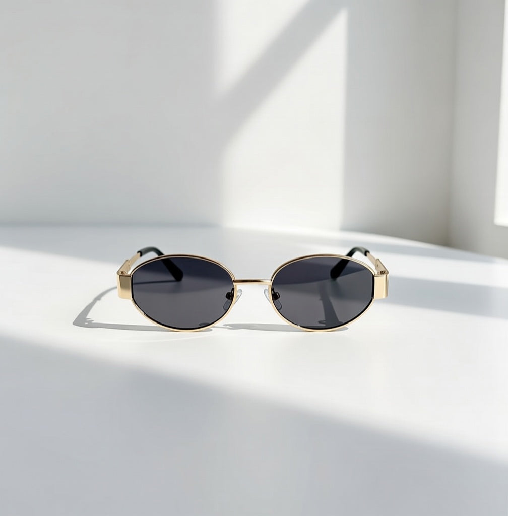 Gafas de Sol Ovaladas Metalic – Reflejo Metálico Futurista