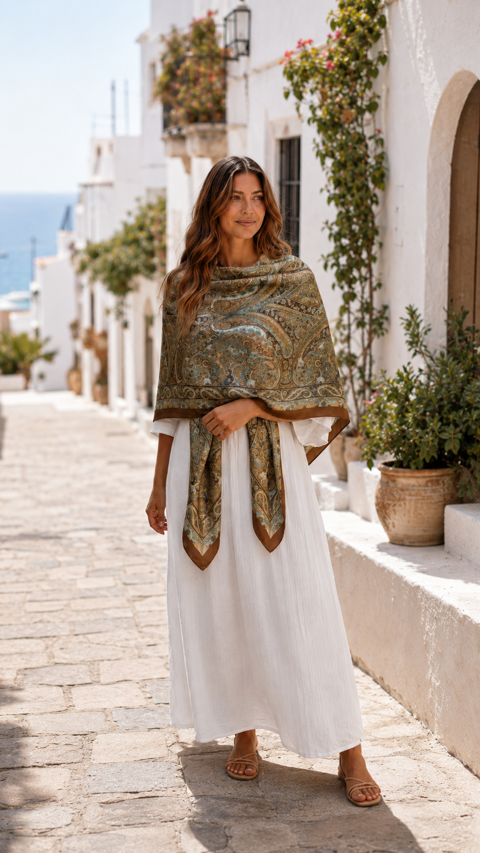 Pañuelo Paisley – Patrón Clásico de Inspiración Oriental
