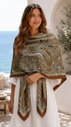 Pañuelo Paisley – Patrón Clásico de Inspiración Oriental
